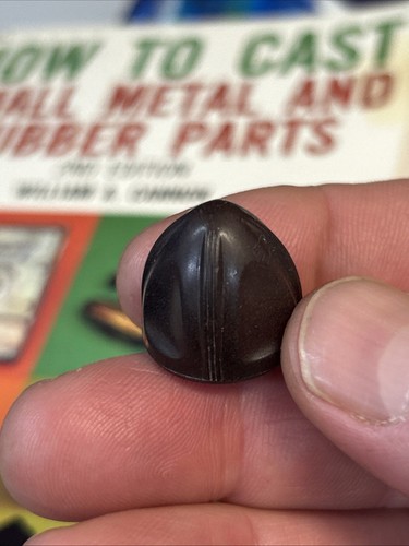 Vintage Car Radio Knob Old Original Rare USA GM MoPar Ford Brown Bakelite USA - Picture 2 of 10
