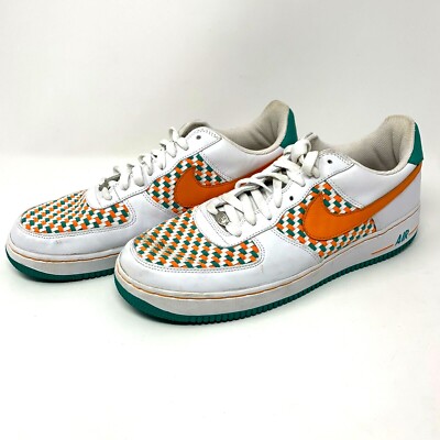 EXTREMELY RARE 2005 Nike Air Force 1 Miami “305” 309096-181 Size