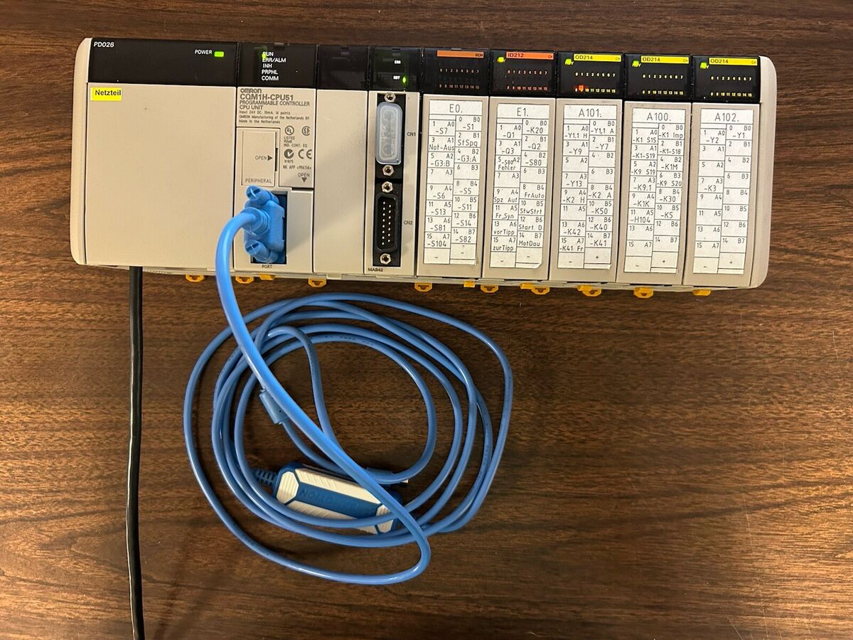 Omron PLC CQM1H-CPU51 | eBay Omron PLC CQM1H-CPU51 | eBay