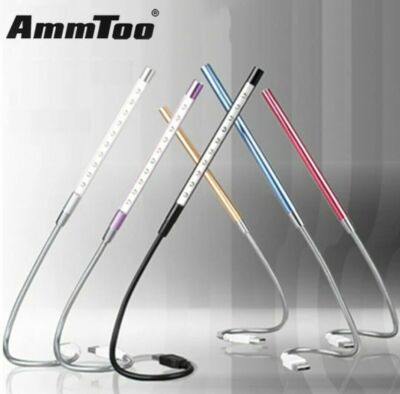 USB LED Licht Lampe 10 LED Flexible für Notebook Laptop PC Computer