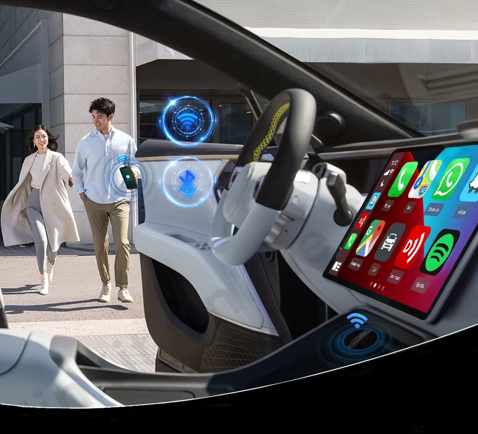 CarlinKit Mini SE Apple CarPlay Wireless USB Adapter für Ihr Auto - Bild 3 von 4