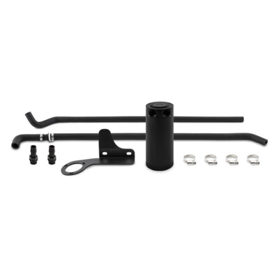 Mishimoto For 07-13 Mazda Mazdaspeed3 Baffled Oil Catch Can Kit - Black (PCV