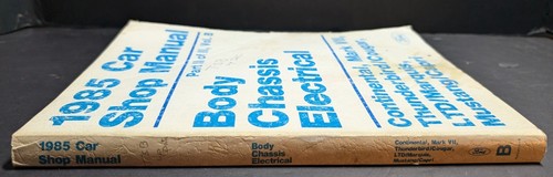 1985 FORD LINCOLN MERCURY SHOP MANUAL SET SERVICE ORIGINAL MUSTANG THUNDERBIRD - Picture 11 of 13
