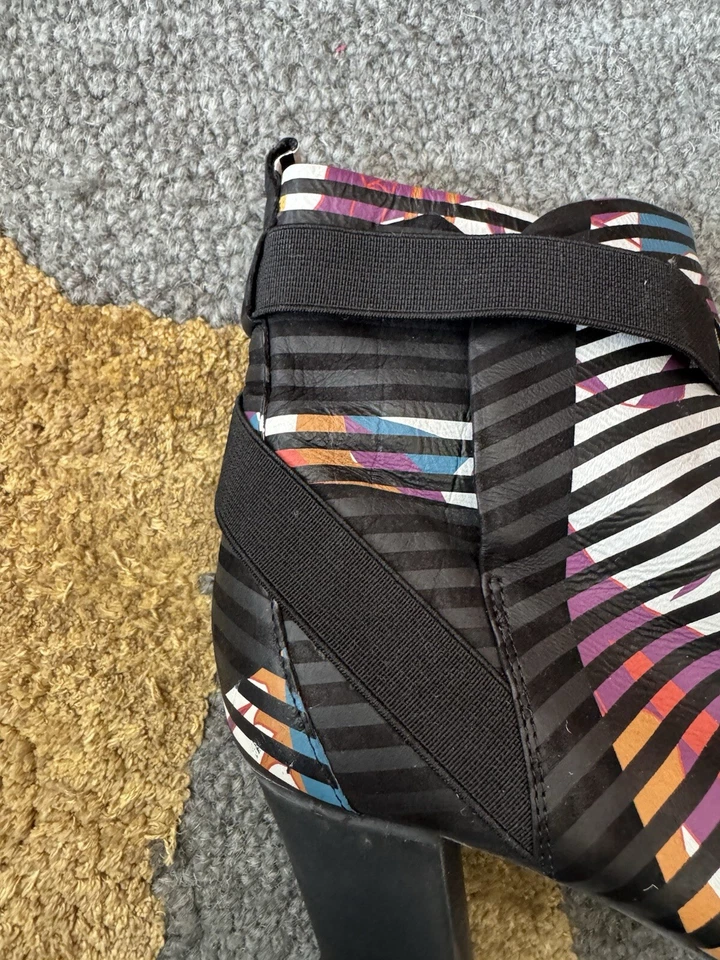 Camper Multicolor Funky Botas al Tobillo Cuero Usadas en Excelente Condición 8 38 Foto 4 de 4