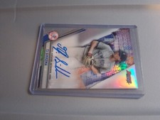 2019 TJ Sikkema Bowman's Best  On-Card Auto RC   Yankees #B19-TJS  CLINTON IOWA