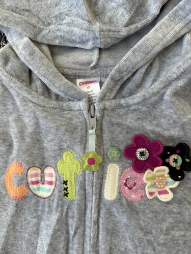 Gymboree SZ 10 Imaginary Friends Adorable outfit Skirt Velour Hoodie Hair Accs - Picture 2 of 4