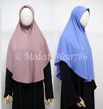 One Piece Amira Instant Slip on Hijab Maxi Size Lycra High Quality 15 Colors