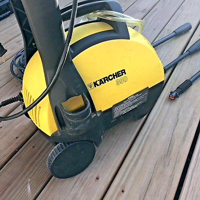 Karcher 1800 PSI 1.30 GPM K 3 Follow Me Portable Electric Power Pressure  Washer on Wheels with Vario & Dirtblaster Spray Wands 1.601-990.0 - The  Home Depot