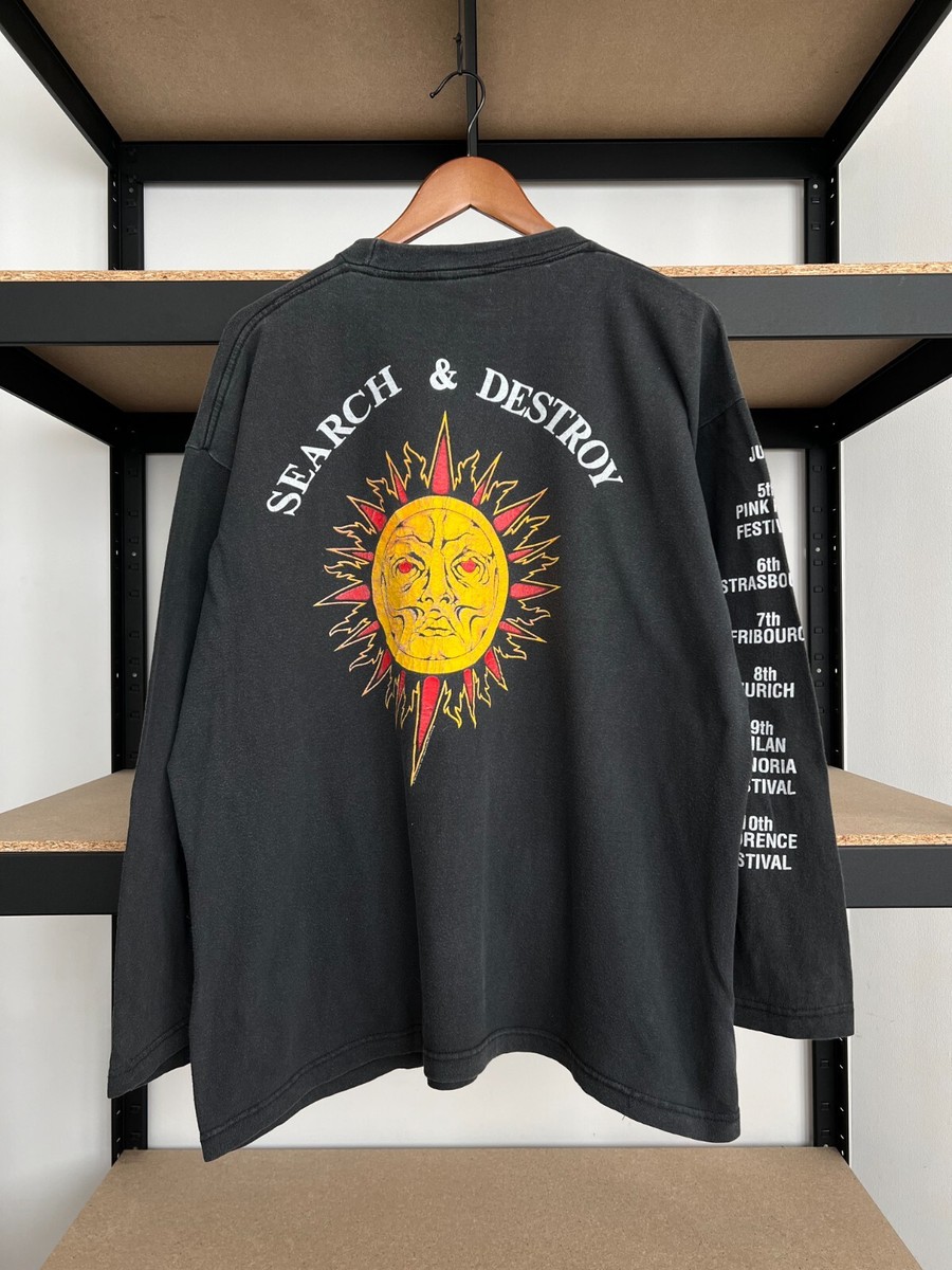 Vintage 90s Rollins Band Search and Destroy Long Sleeve T