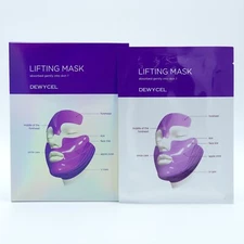 DEWYCEL Lifting Mask 16g x 4pcs Elasticity Whitening K-Beauty