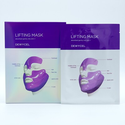 DEWYCEL Lifting Mask 16g x 4pcs Elasticity Whitening K-Beauty