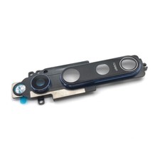 Back Camera Lens Glass Housing Cover W/ Metal Frame For Xiaomi Mi 10 Pro Black