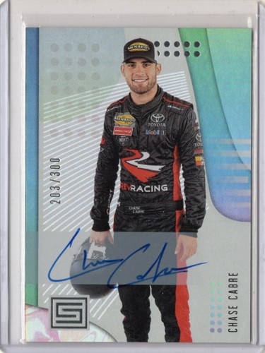 2020 Chronicles NASCAR Status Auto #19 Chase Cabre /300 - 第 1/2 張圖片