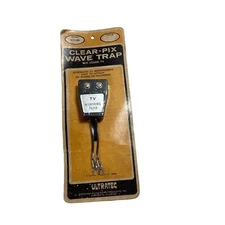 VTG Ultra Tec Clear Pix Wave Trap TV Interference Filter For Color TV Japan NOS