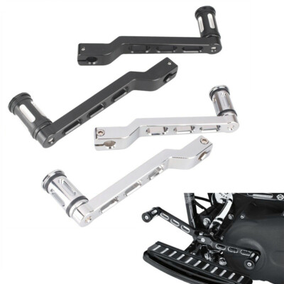 WOWTK Heel Toe Shift Pegs, Front and Rear Levers w/Shifter Pegs for Harley 1986-2017 FL Softail,1988-2025 Touring Road King Road Glide Street Glide Electra Glide and 2008-later Trike Models