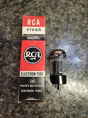 Vintage NOS RCA Electron Tube IOB 6Y6GA (Lot 106)