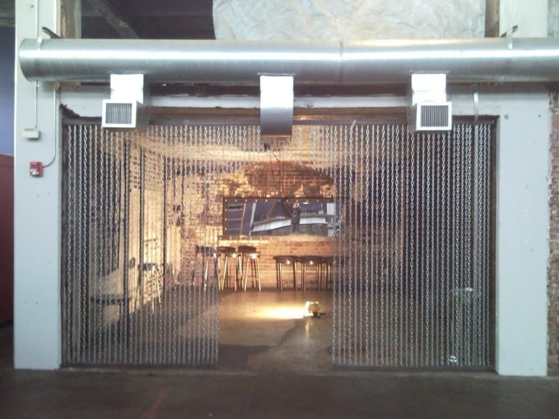 CHAIN SEPARATION CURTAIN - Custom made for night club