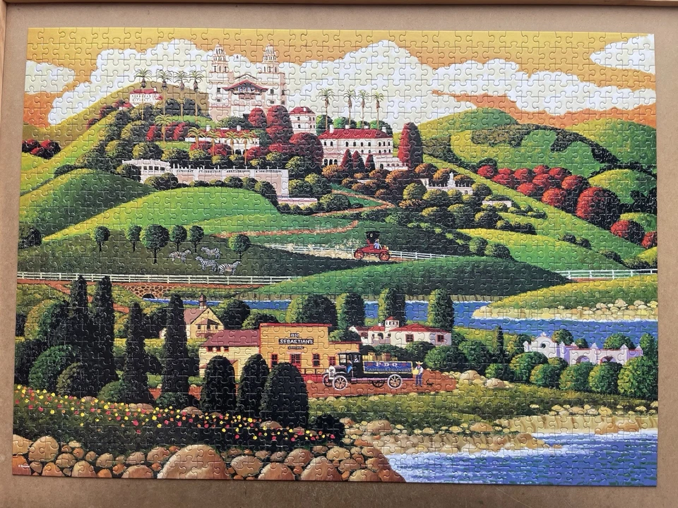 Hometown Collection Puzzles “Castle Drive” By Heronim - image 2 of 3