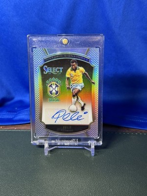 2016 Panini Select Historic Signatures Silver Pele /35 Auto Brazil