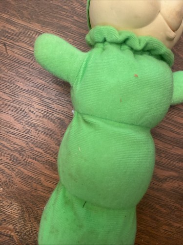 Juego de 2 juguetes vintage de peluche Hasbro 1984 gorro púrpura no funciona años 80 - Imagen 4 de 19