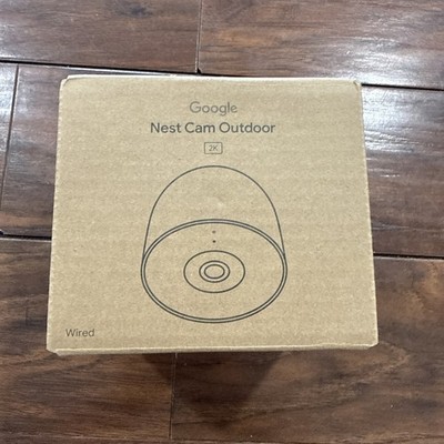 Google Nest Cam Outdoor 2nd Gen GPJ15 Security Camera Wired -  NEW READ DESC.