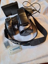 Sony Steadyshot DSCH7 8.1MP 15X Zoom Digital Camera W/Charger SD Card And Reader