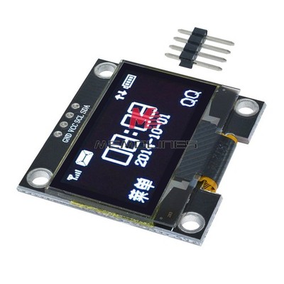 White 1.3'' OLED LCD Display Module IIC I2C   128x64 3-5V For   New *hh