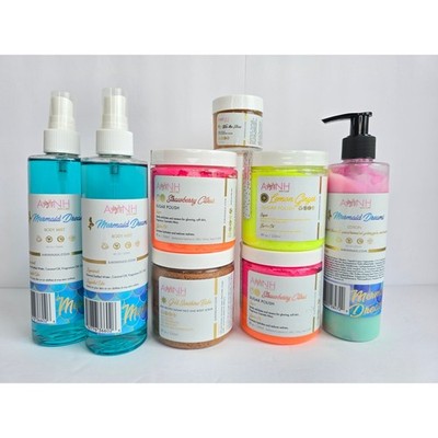 AMNH AMINNAH 8-Piece Bodycare Bundle