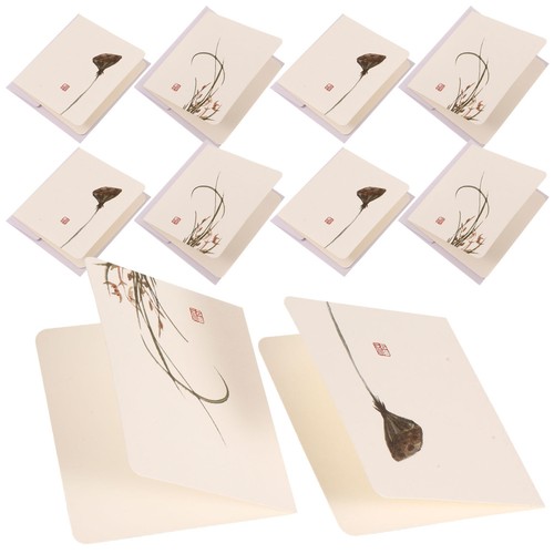 24Pcs Chinese Style Children Handmade Blessing Cards for Festival Gift Party wit - Picture 9 of 11
