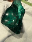Malachite bowl, from Minas Gerais Brazil. 9.2 lbs, Vintage excellent condition — photo 3