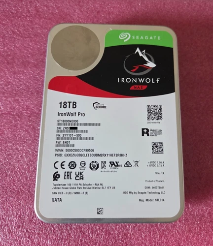 Seagate IronWolf Pro 18TB Hard Disk Drive