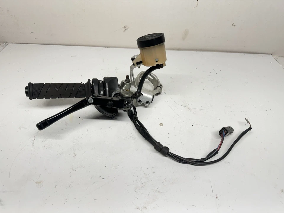 2008-2013 DUCATI 1098 OEM RIGHT CLIP ON HANDLE KILL OFF START SWITCH BRAKE LEVER - Image 3 of 4