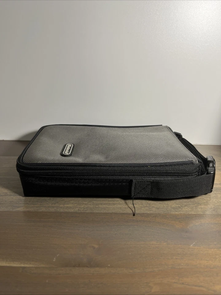 Official Nintendo DS Carrying Case Travel Bag By RDS Industries - Black & Gray - Image 2 of 4