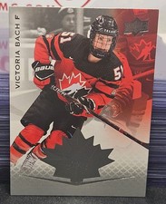 2021 Upper Deck Team Canada Victoria Bach 🇨🇦🇨🇦🇨🇦 Ottawa Charge 