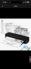Portable Wireless Printers Bluetooth Inkless Thermal Printer for Travel Office