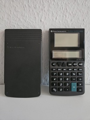 Vintage Texas Instruments TI-5028 Paper Free Taschenrechner Calculator aus 1994