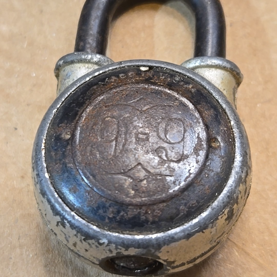 Vintage 1960's Miniature Walso Waterbury Lock Co 'Scroll Work 9-9