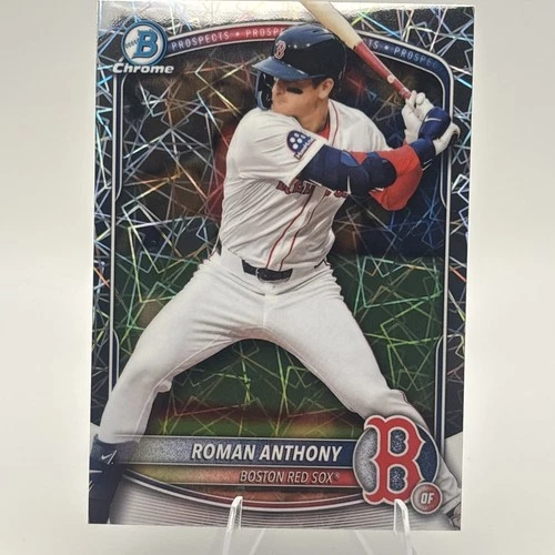 2025 Bowman Chrome - Prospects Roman Anthony #BCP-167 Laser Refractor (RC)