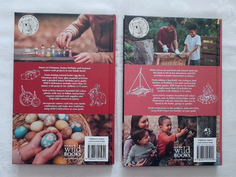 2x Nature Craft srs by Brooke Davis #3 WILD CELEBRATIONS, #4 PROJECTS FOR FAMILI - image 2 of 4