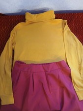VELMA SCOOBY DOO HALLOWEEN COSTUME ROLEPLAY OUTFIT - ADULT MEDIUM COSPLAY