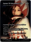 Garnet Til Alexandros 17th Showcase Final Fantasy FF MTG Magic Gathering Card