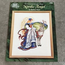American School Needlework Cross Stitch Pattern Booklet - Nordic Angel
