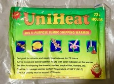 72 Hour Heat Pack For Exotic Pets, Plants, Etc. By Unihest Good To 3/17/2028