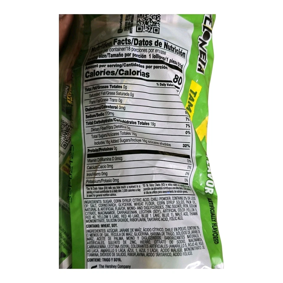 Lorena Peloneta Tamarind/Mango 18ct Lollipos  - Image 2 of 4