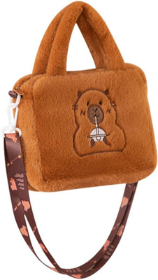 Capybara Plush Handtasche, Niedliche Cartoon Capybara Einkaufstasche Für Frauen,