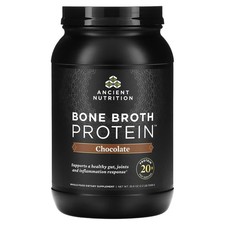 2 X Ancient Nutrition, Bone Broth Protein, Chocolate, 2.2 lbs 1,008 g 