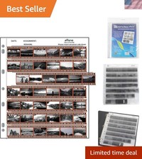 50x Archival Storage Sheets 135 35mm Negative Page Preservers 50X135