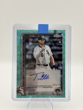 2025 Topps Chrome Update Tim Elko Rookie Aqua Wave Auto /199