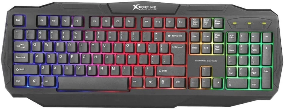 XTrike Me CM-406 Gaming Combo - 104-Key RGB Keyboard, Mouse, Headset & Pad - Image 3 of 4