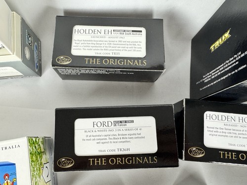 13x Vintage Bundle Trax Trux Cars Boxed Originals Holden Commodore Bus DIE-CAST - Picture 10 of 19